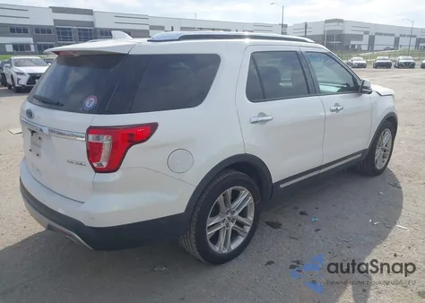 2016 Ford Explorer Limited from USA, damaged, VIN 1FM5K7F8XGGC40370